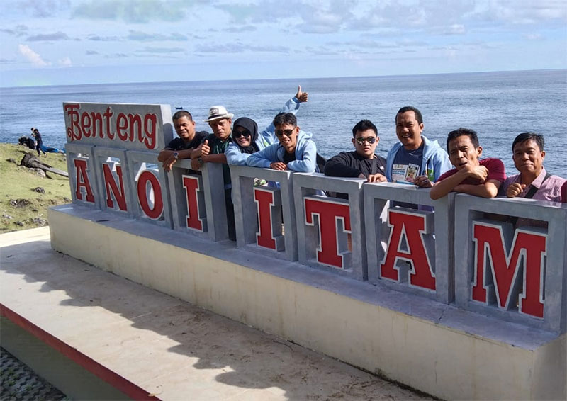 Area Benteng Anoi Hitam yang menghadap langsung ke Samudera India (Dok. Majalah Outsiders)